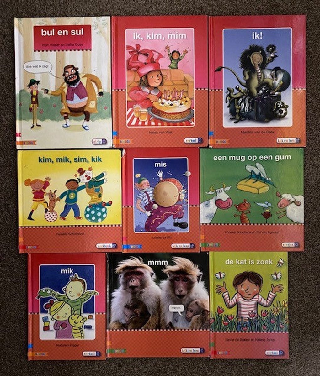 Veilig Leren Lezen Kim versie Leesserie Kern 1 (zie omschrijving)