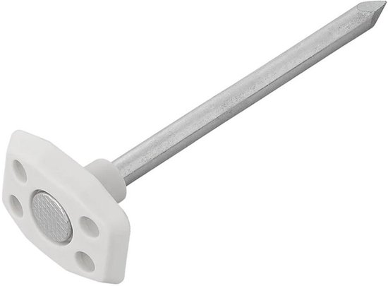 Proplus Grondzeilpennen - 20x stuks - metaal - voor grondzeilen / tenttapijten / tentharing - 10 cm van ProPlus — afbeelding 3