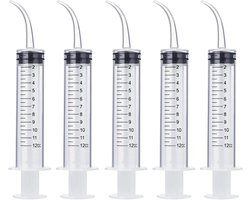 Top 10 beste doseerspuiten en insulinespuiten 2026: ComfiCare doseerspuiten 12 ml met gebogen tip, 5 stuks