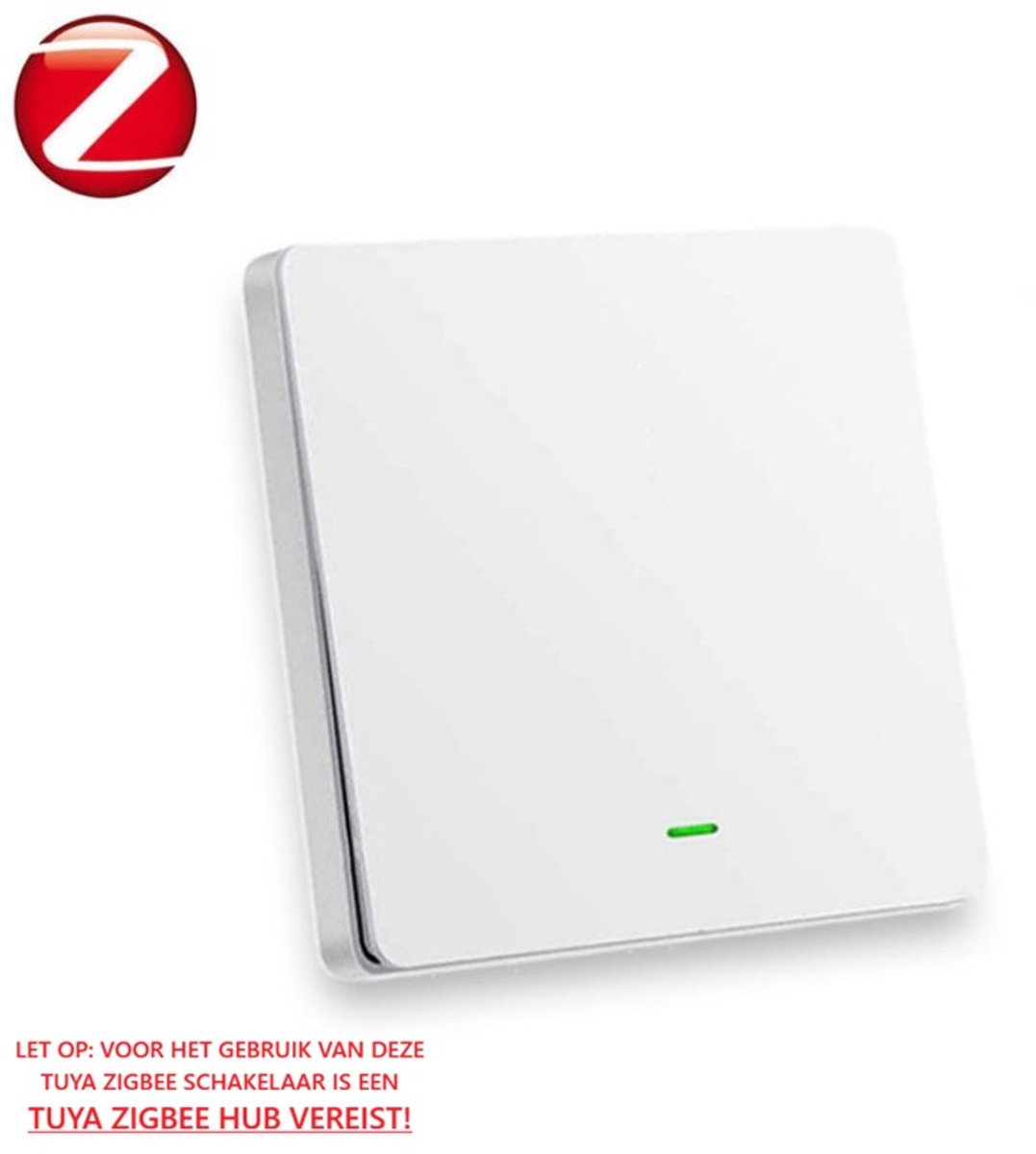 Tuya Wireless Zigbee Remote Switch - Enkele schakelaar