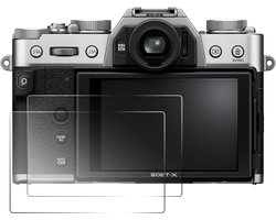 2 Pack Screen Protector voor Fuji Camera's, 9H Hardheid, Ultra Dun 0.3mm, Anti-vingerafdruk, Crystal Clear Beveiliging voor X-T30, X-T20, X-T10, X-E3, X-A2 en XF10