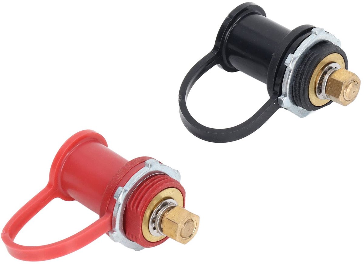 Dailygoody - Batterijlaadpalen - 250A - Waterdicht en veilig - 20mm Stud - Geschikt voor auto, vrachtwagen, boot - Verplaatsingsset