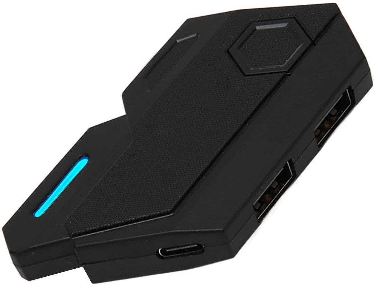 Dailygoody - Toetsenbord- en Muisadapter - Game-ervaring verbeteren - Plug-and-Play - Toetsenbordconverter - Geschikt voor PS3, PS5, Xbox en Switch