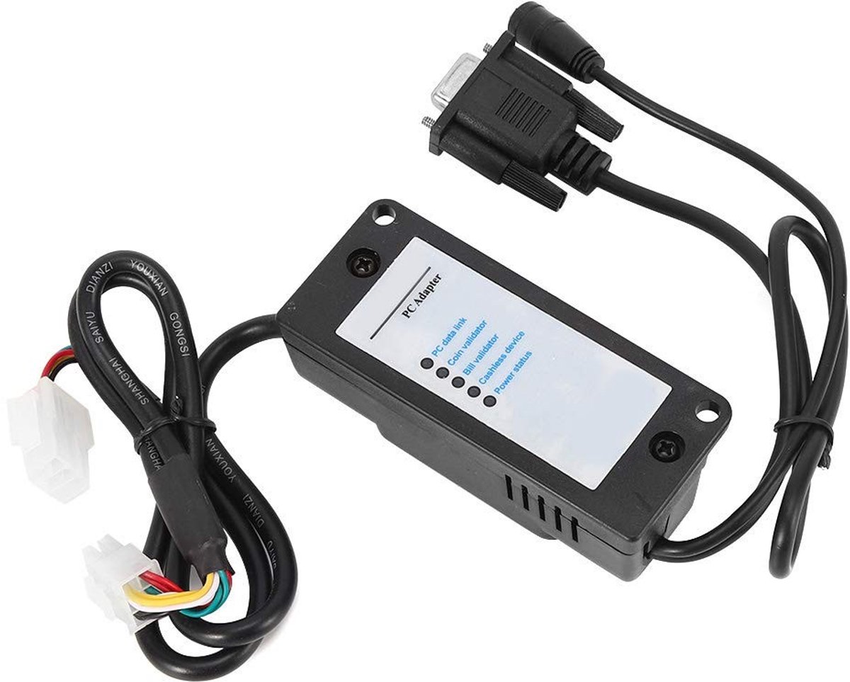 Dailygoody - MDB-betaalapparaat - Converter voor Muntontvangers - RS232 en USB aansluiting - Gebruiksvriendelijk - Seriële poortoverdrachtsbox - Gesch