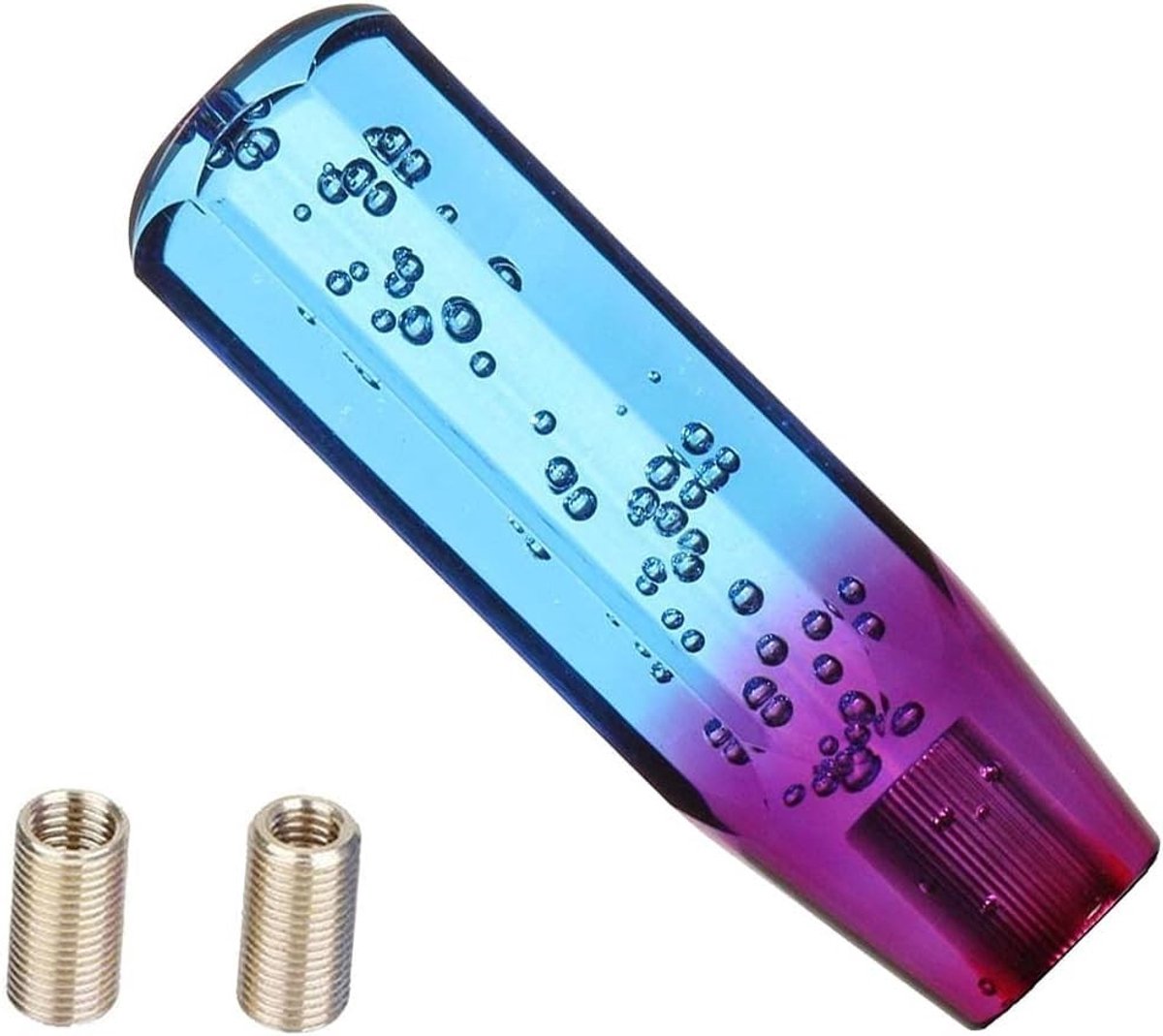 Dailygoody - 15cm Diamant Gear Shift Knop - Blauw/Paarse Styling Accessoire