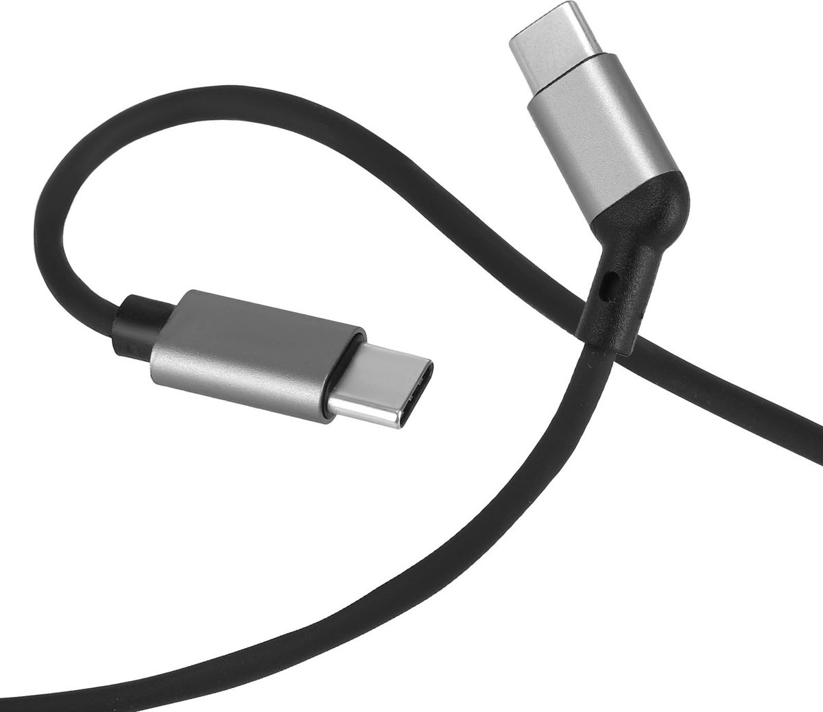 Dailygoody - USB-C Oplaadkabel voor Smart Glasses - Zwart 120 cm - Compatibel met XREAL Air/One VITURE Pro XR