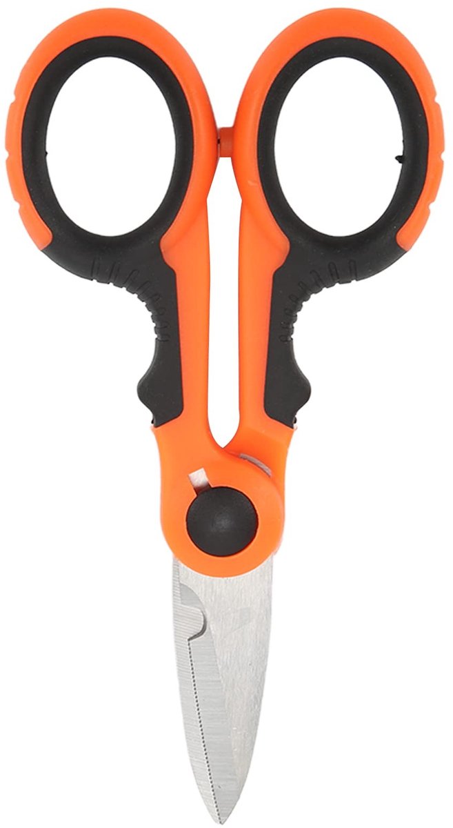Dailygoody - Mini Vislijn Scharen - Ergonomische RVS Knipper met Antislip Handgreep van Merkloos — afbeelding 4