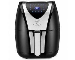 Airfryer 3.5L – Heteluchtfriteuse – 1400W – Zwart – Royal Swiss®