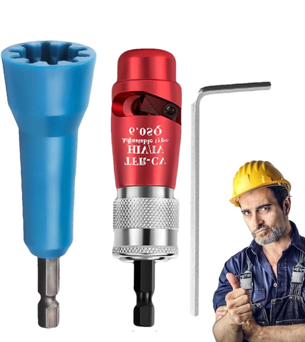 Boor Stripper Set - Draad Stripper - Snel Bedrading Strippen - Ergonomisch Ontwerp - 10-33 mm - Aluminiumkleur