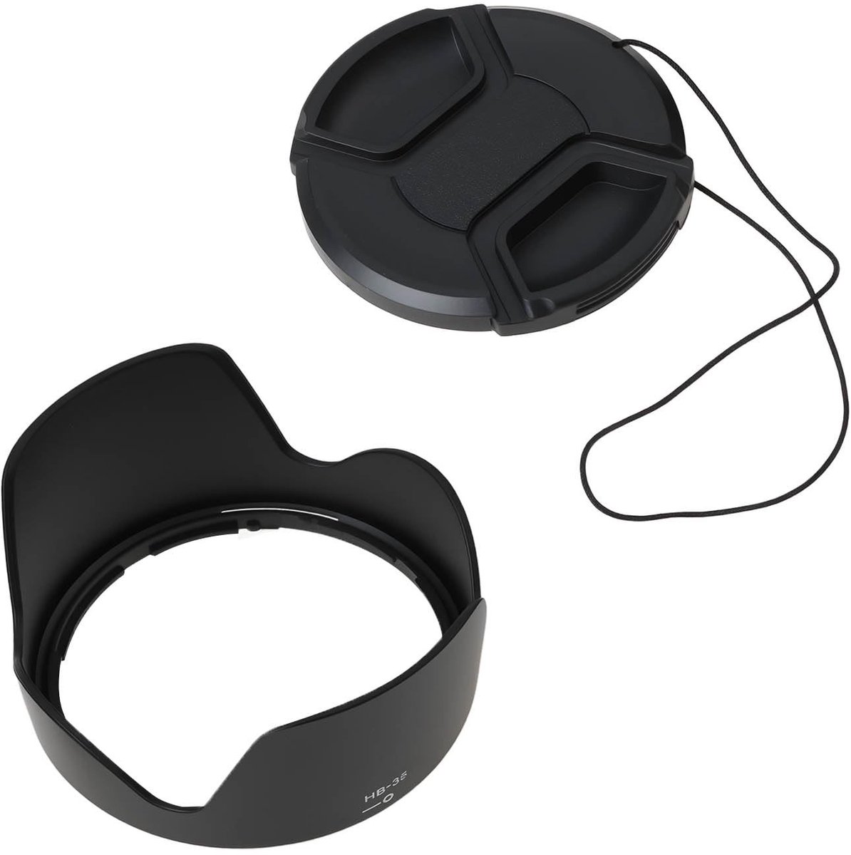 Dailygoods - Lenskap en Lensdop Set voor Camera 72mm