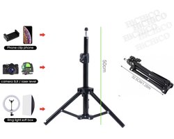 Telefoon Statief - Mini Statief - Mini Tripod – Tafel statief – Tafel Tripod - Camerastatief - Tripod smartphone - Standaard voor Smartphone