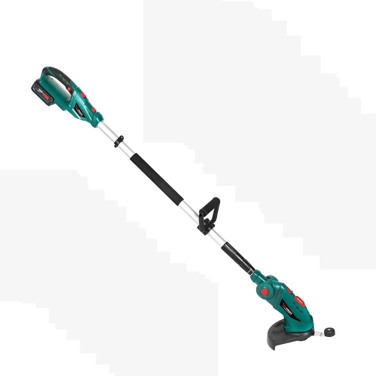 Elektrische Snoeischaar - Heggenschaar Grastrimmer - Tuinonderhoud - Dubbelwerkend Staal - 43 cm Snijlengte - Zwart