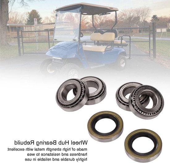 Allecto - Voornaaflager en oliekit - Premium kwaliteit - Onderdeel voor golftrolley - Duurzaam en betrouwbaar van Merkloos — afbeelding 5