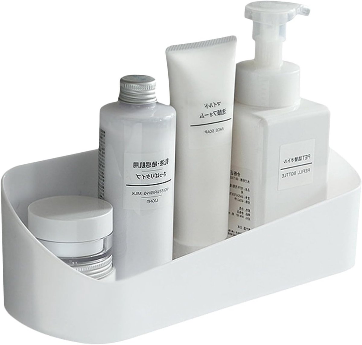 VVGoods - Plastic Douche Caddy Organizer voor Badkamer en Keukenopslag