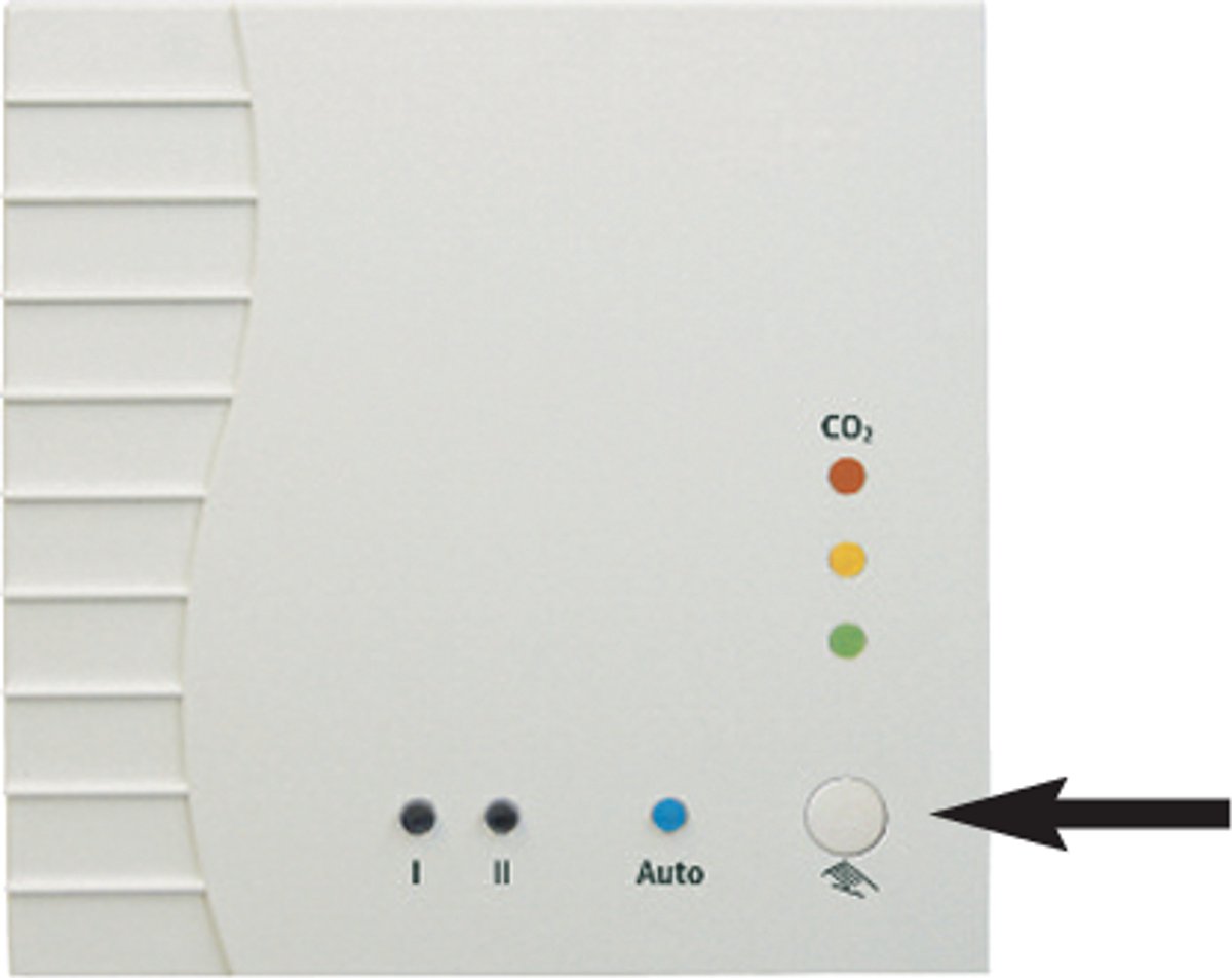 Orcon CO₂ Ruimtesensor 0-10V 24V AC/DC (SELV) – 17700010 – Ventilatie / WTW CO2 Regelaar