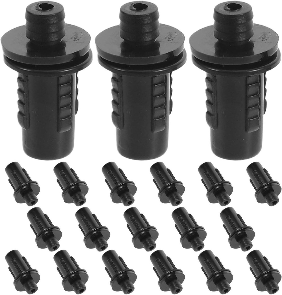 Luidspreker Clips - Grill Bevestiging - Audio Installatie - Kogelgewricht Type - 30 Stuks - Zwart