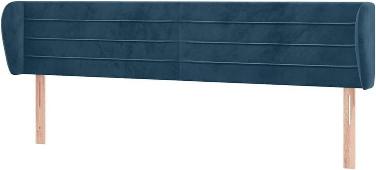 Hoofdbord met randen - Bed hoofdeinde - Comfortabel lezen - Verstelbare hoogte - 163 cm br