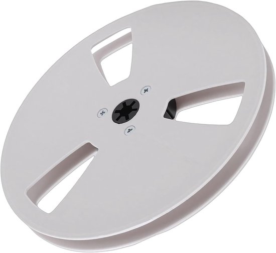 Lege Opnamespoel - Tape Spoel - Analoge Opnames - Structurele Integriteit - 7 Inch - Wit — afbeelding 3