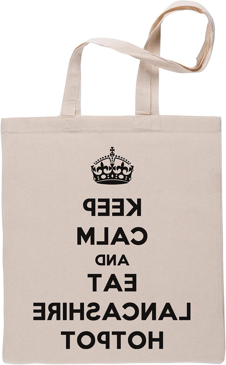 Boodschappentas - Draagtas - Boodschappen doen - Op maat gemaakt - 42 x 38 cm - Beige