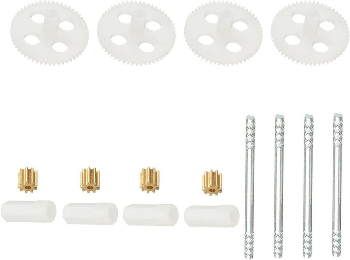 Vier Axis Accessoires - Drone Onderdelen - Vliegtuig Reparatie - Koperen Gear Set - 20 g - Koper