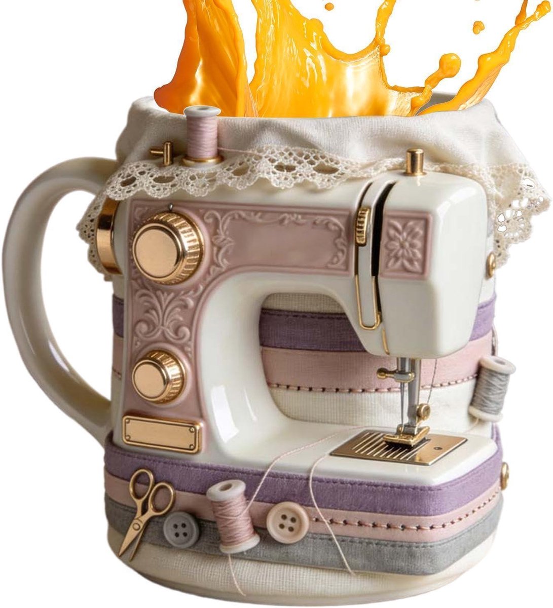 Keramische Mok - Theekopje Koffie - Creatief Ontwerp - Spatbestendig - 330 ml - Meerkleurig