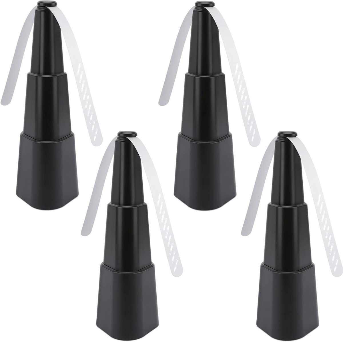 ZMR® Vliegenverjager voor op Tafel - Vliegenverjager - Vliegenmeppers - Zwart - 8cm x 4cm x 6cm
