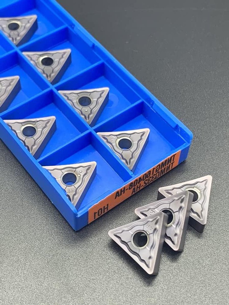 Draaibeitel Set - Metaalbewerking Gereedschap - Metaal Draaien - Harde Legering - 10 Stuks - Zilverkleurig