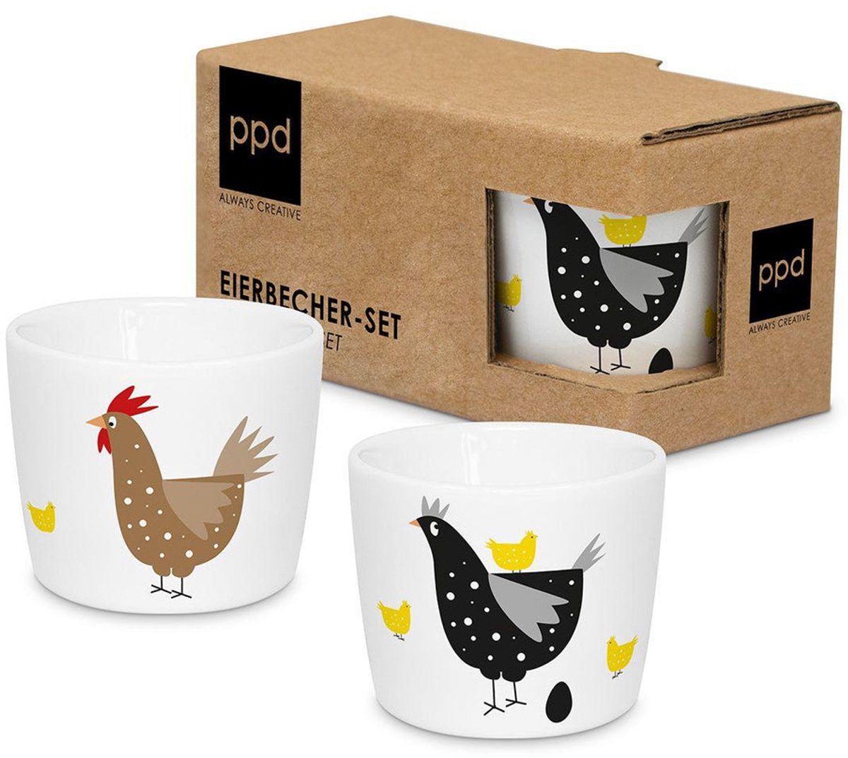 PPD Porseleinen eierdopjes