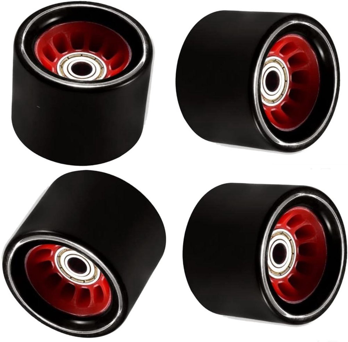 Skateboard Wielen Longboard Cruiser Soepel Rijden Inclusief Lagers 60mm 90A