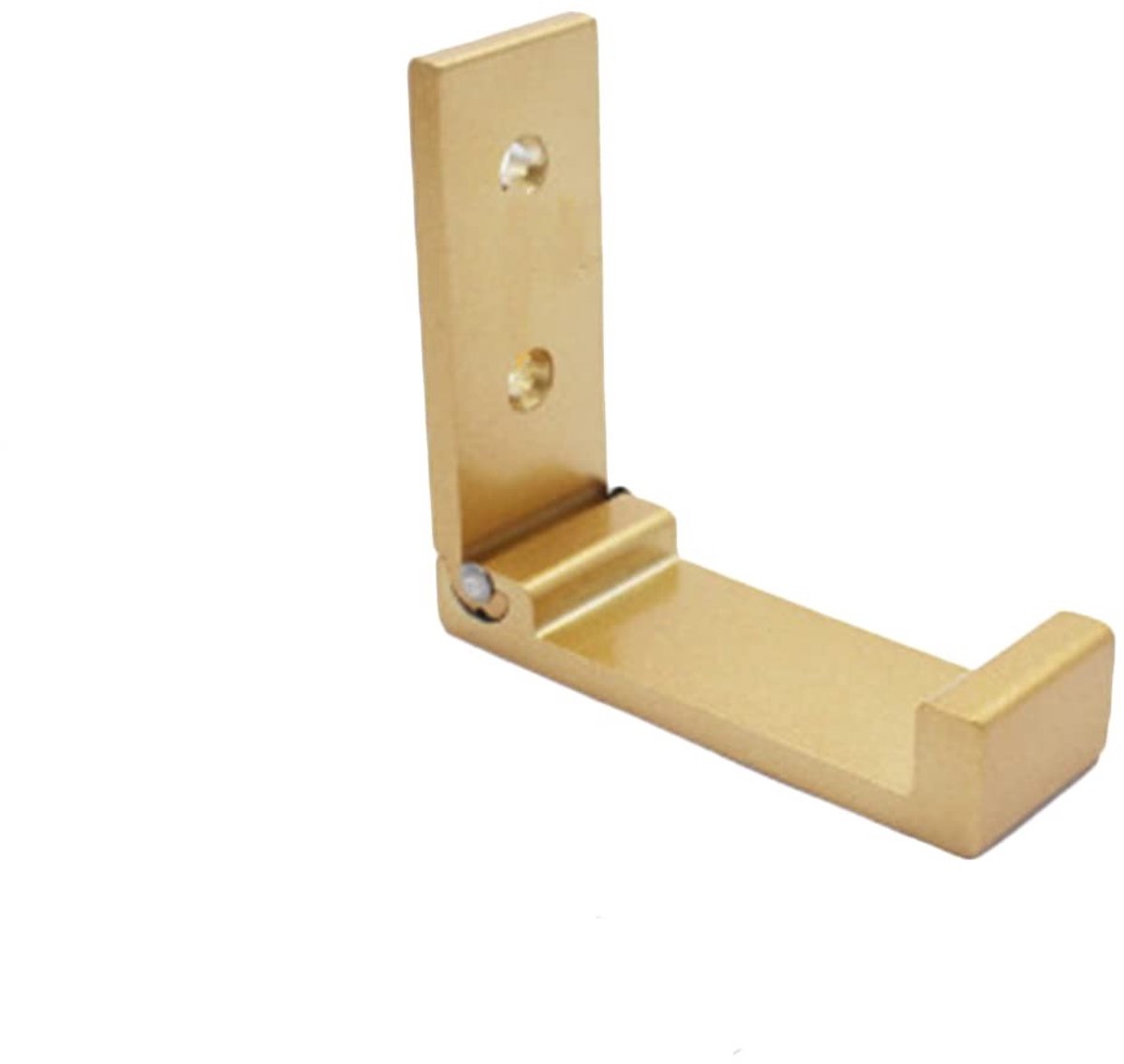 Dailygoods- Opvouwbare Haak Aluminium - Wandmontage - Roestbestendig - Duurzaam - Voor Tassen/Hoed/Sleutels - Eenvoudig te Installeren - Kapstok