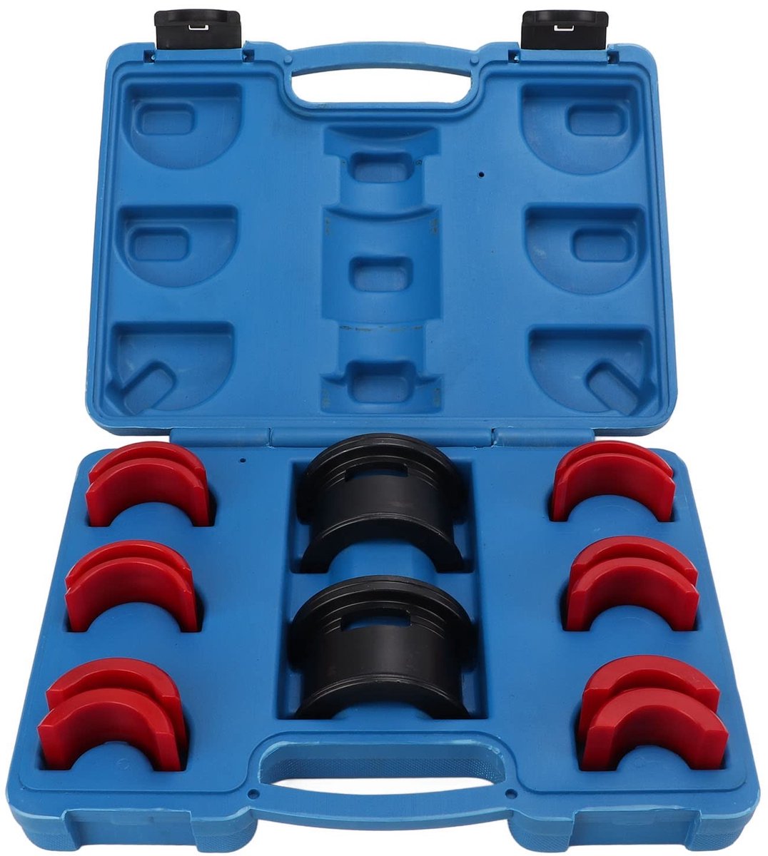 Dailygoods - Universele Carbon Stalen Voorvork Seal Driver Tool Set voor Motorfietsen met Plastic Adapters