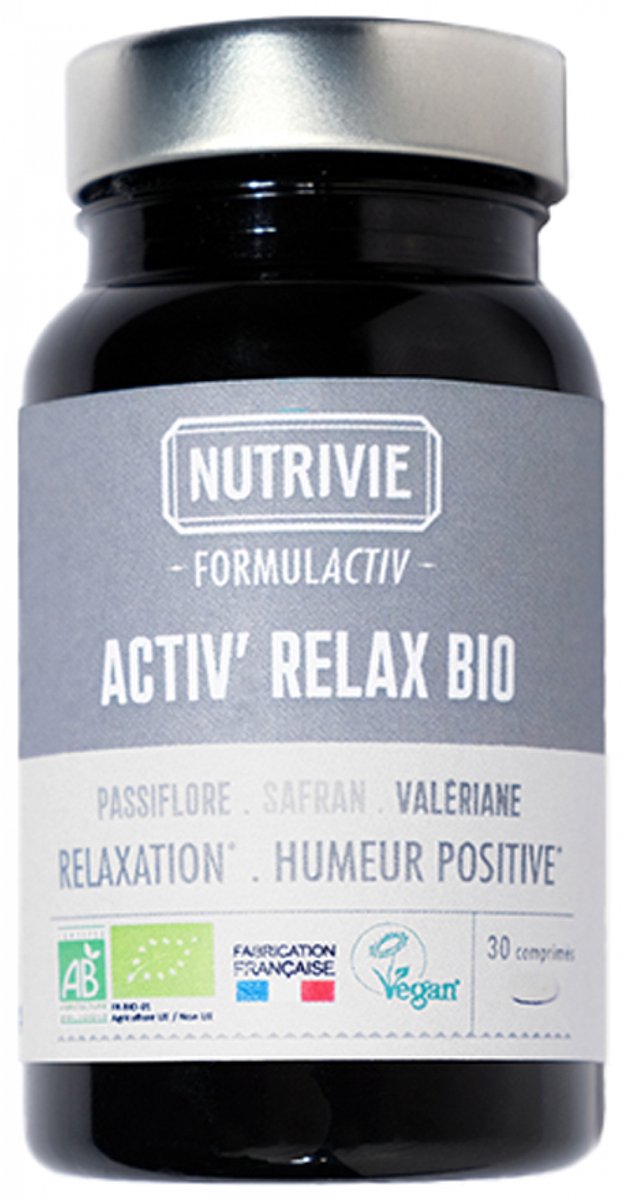 Nutrivie Activ' Relax Bio 30 Tabletten