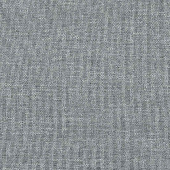 vidaXL Lit ottoman avec matelas, 140 x 200 cm, tissu, gris clair