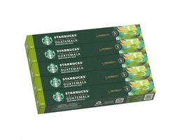 Starbucks Single Origin Guatemala - Multipack - 50 (5x10) Koffiecups Compatibel met Nespresso Coffee Machine