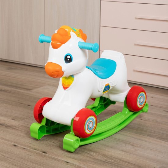 Clementoni 3-in-1 hobbelpaard – interactief babyspeelgoed
