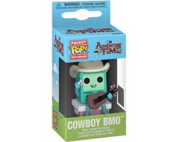 POP KEYCHAIN: ATS4- COWBOY BMO W/GUITAR