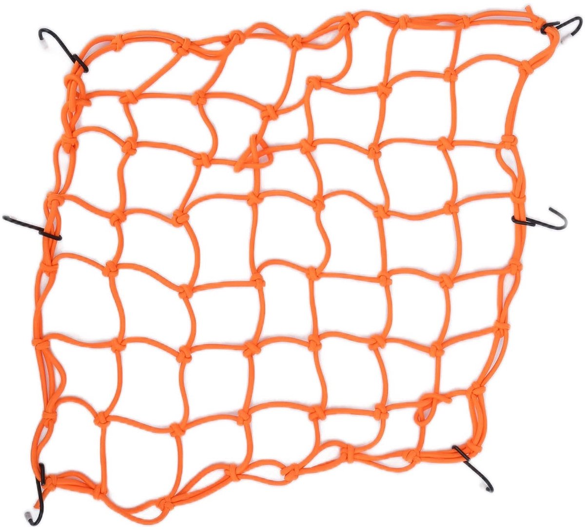 Dailygoods- Bagagenet Heavy Duty 25KG - Verstelbare Haken - Hoog Elastisch - Rekbaar tot 35" - Veilig voor Nachtgebruik - Duurzaam Latex - Bungee Net