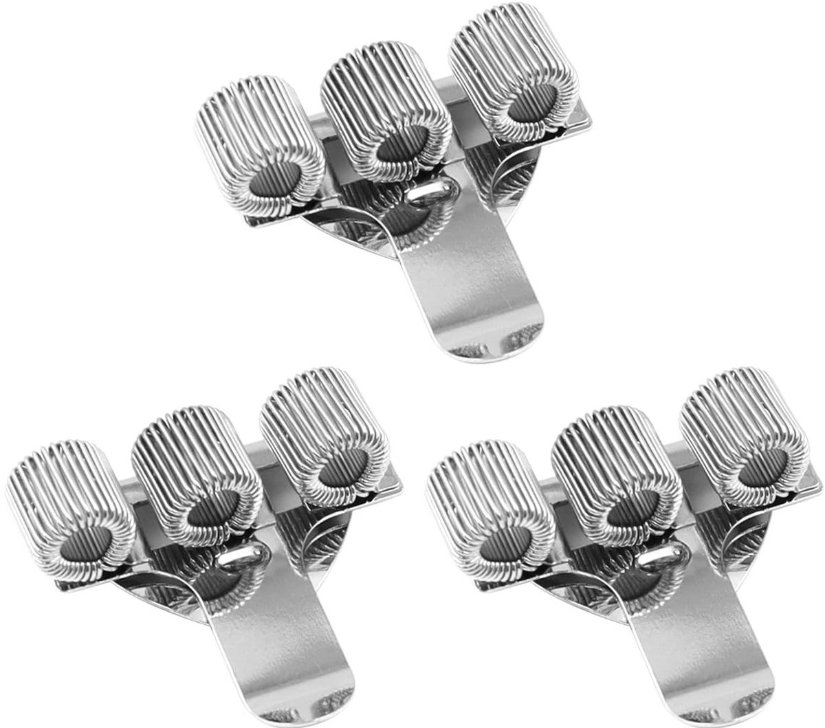 Dailygoods - 3-delige Pennenhouder met Pocketclip en 3 Gaten