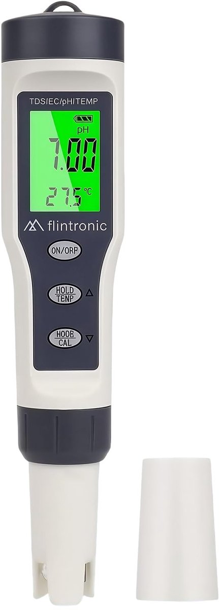 Dailygoods - 4-in-1 Elektronische PH-meter met LCD-display