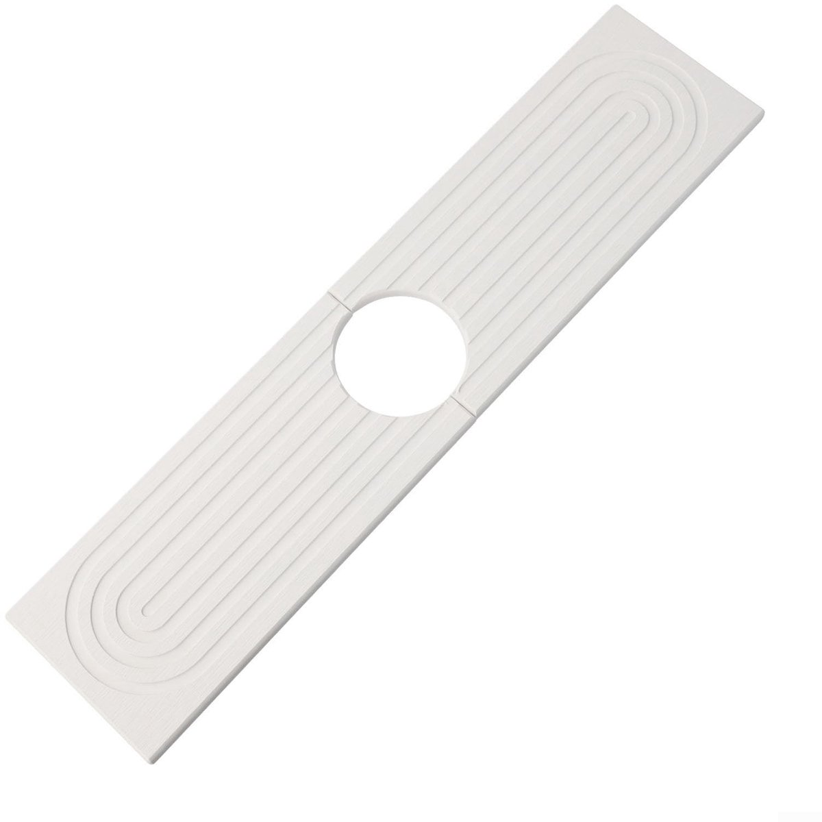 LAUZY- Droogpad Sneldrogend - Absorberende Mat - Gemaakt van Diatomeeënaarde - 45x10 cm - Voor Keuken/Badkamer - Elimineert Watervlekken