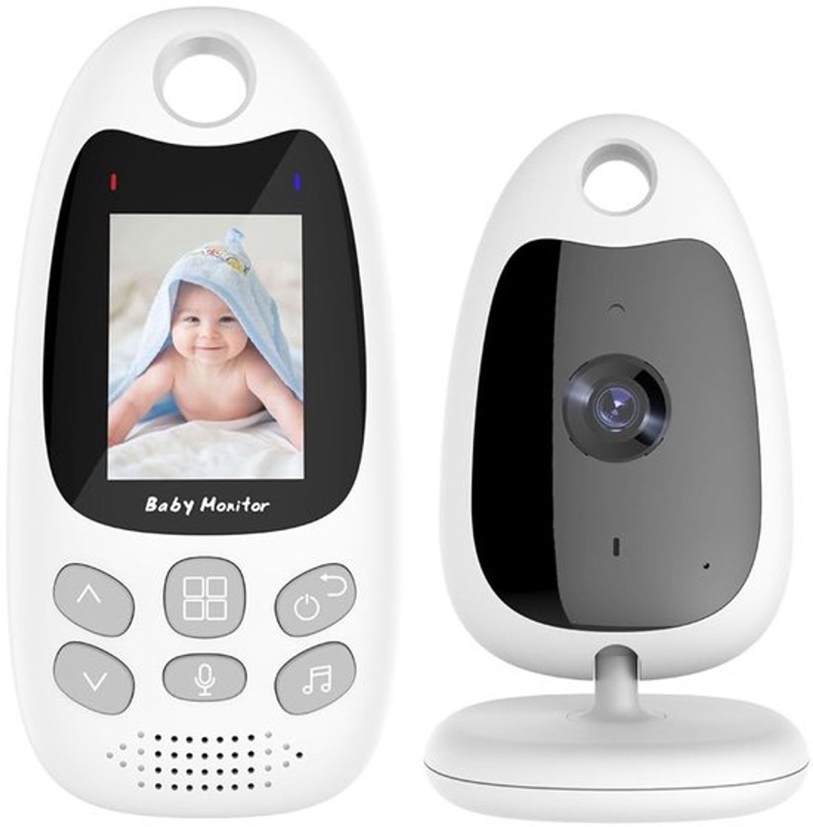 Allecto - Video Monitor Camera - Draadloze Beveiliging - Heldere