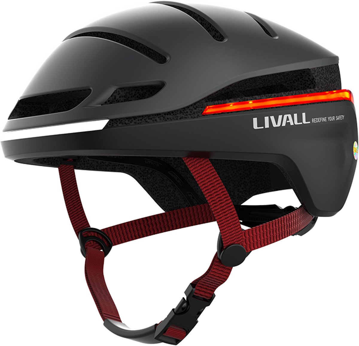 livall Helm EVO21 zwart 58-62 cm