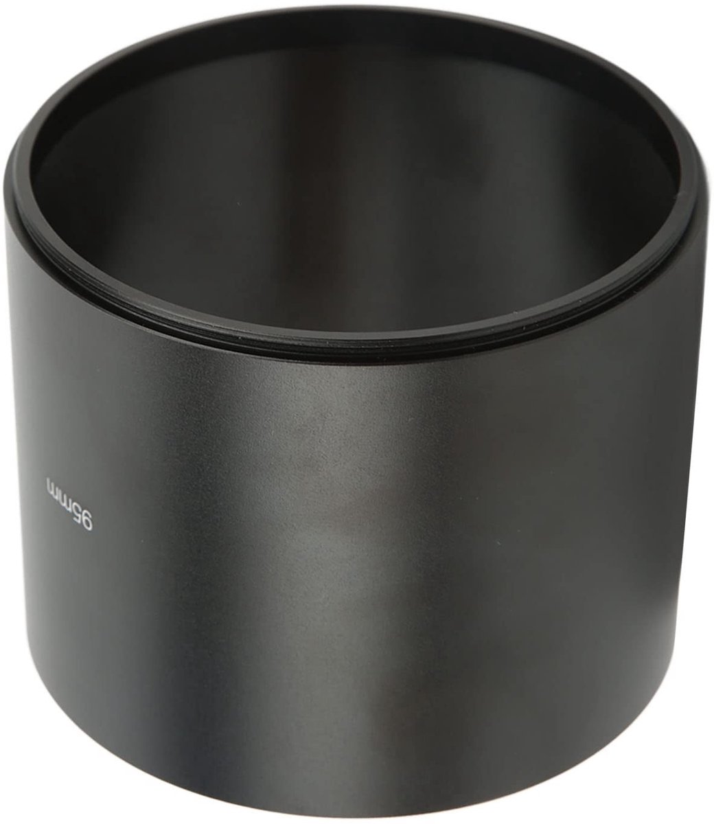 Dailygoods- Zonnekap 95 mm - Telelens - Voorkomt strooilicht - Schokbestendig - Snelle installatie - Aluminiumlegering - Lichtgewicht - Lenskap