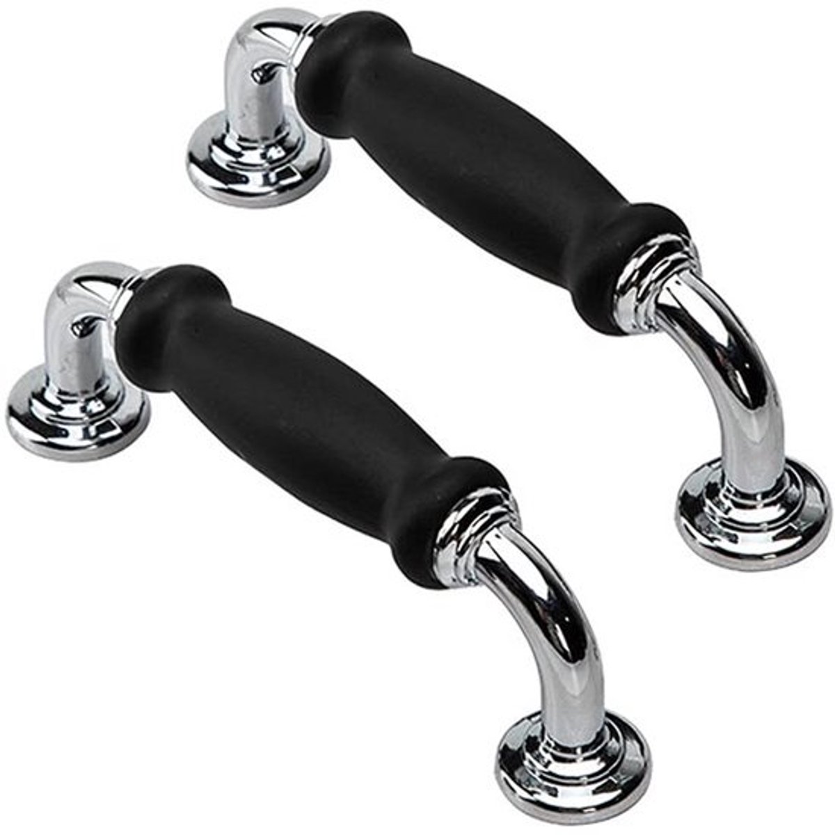 Dailygoody - Kast Handgrepen - Vintage Deurgrepen - Zwart - Lade