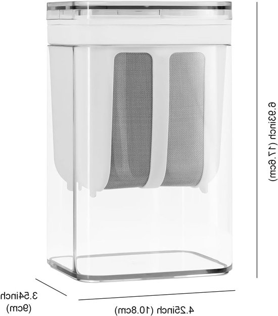 Multi Yogurt Strainer met Fijn Gaas - Ideaal voor Griekse Yoghurt, Sojamelk, Sap en Thee maken — afbeelding 5