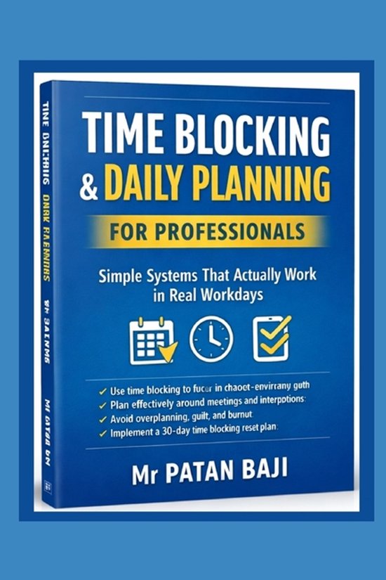 Time Blocking & Daily Planning for Professionals - cover