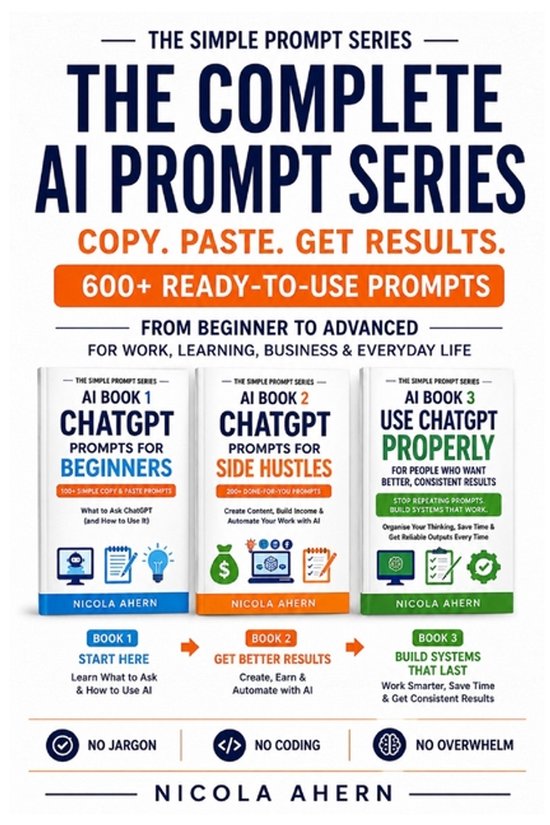 AI Book Series: ChatGPT Prompts and Creative Mastery- Comple ... - cover