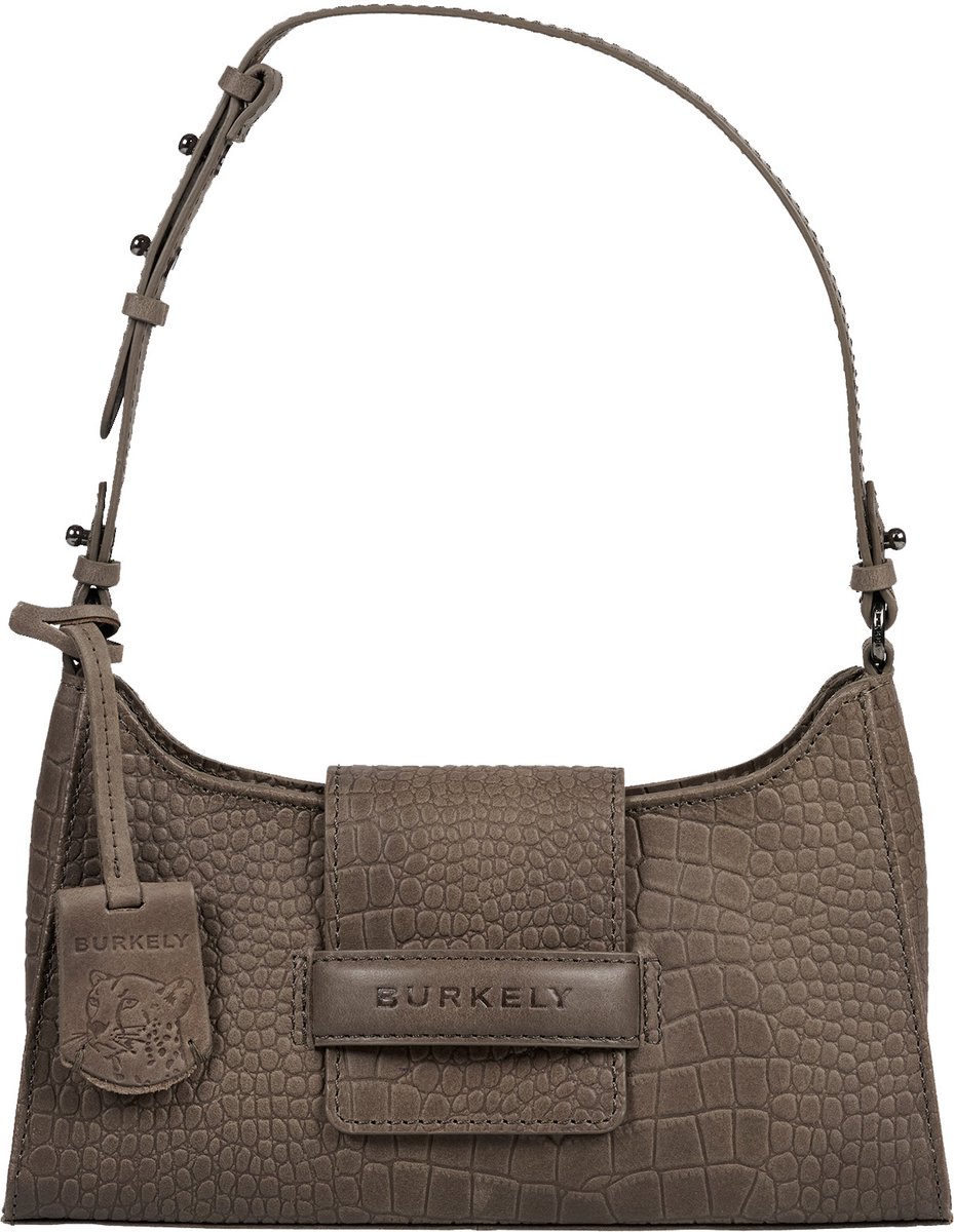 Burkely Casual Carly Shoulderbag - Tas - Volwassenen - Grijs