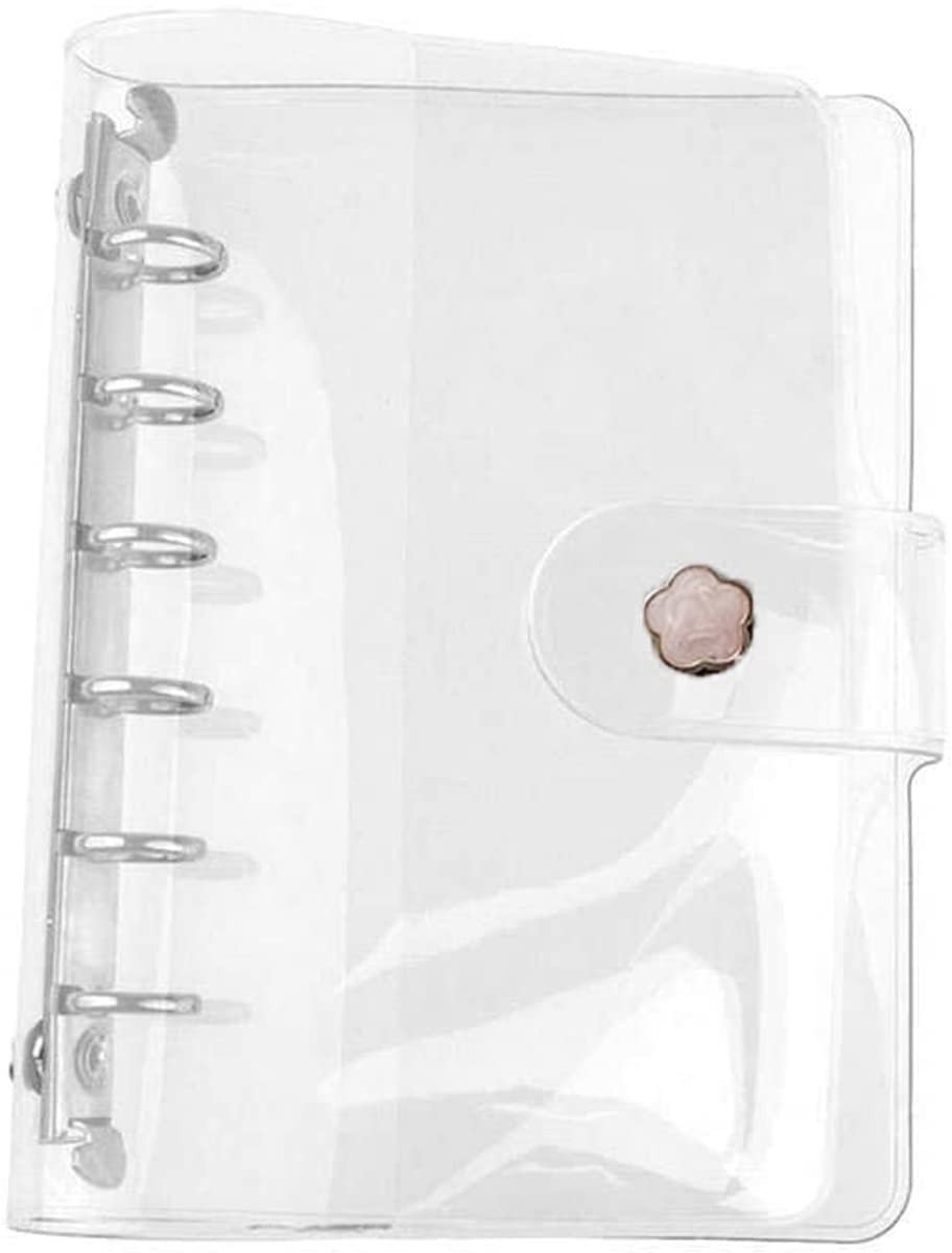 Dailygoods- Ringmap Waterdicht - Navulbaar - 6 Ringen - Transparant PVC - Duurzaam - Bescherming tegen stof en regen - Notitieboek