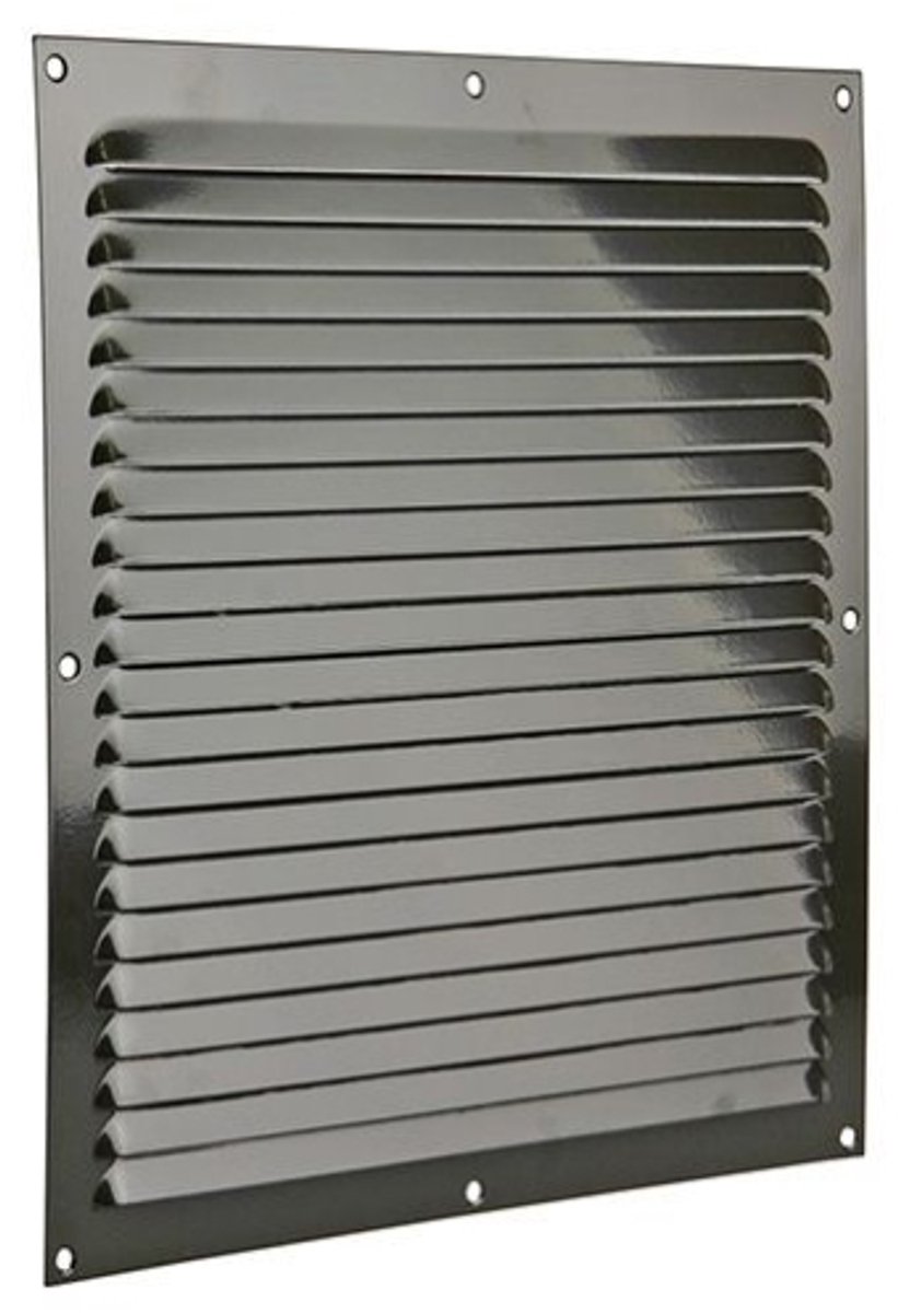 Renson Schoepenrooster 436 200x250mm bruin